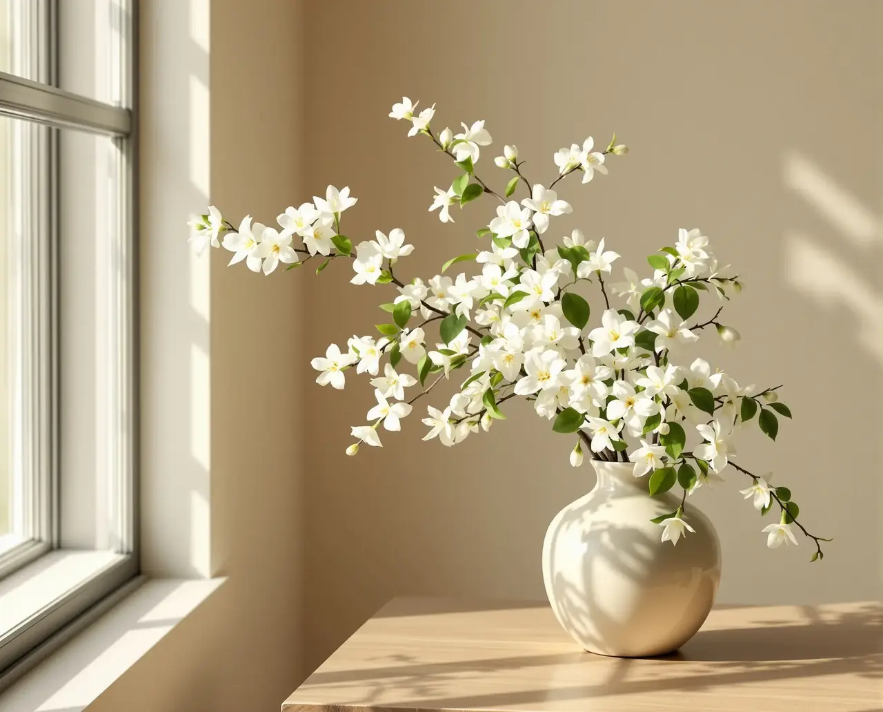 2022最新吃瓜品牌形象 - 茉莉花插花艺术